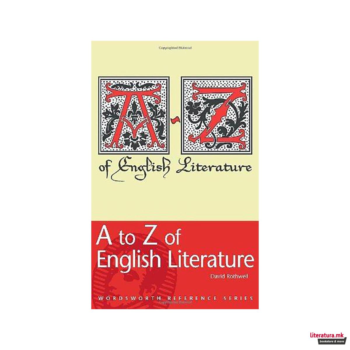 A to Z of English Literature 