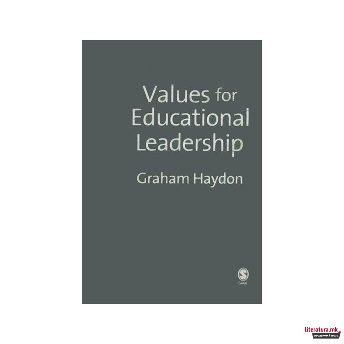 Values for Educational Leadership 