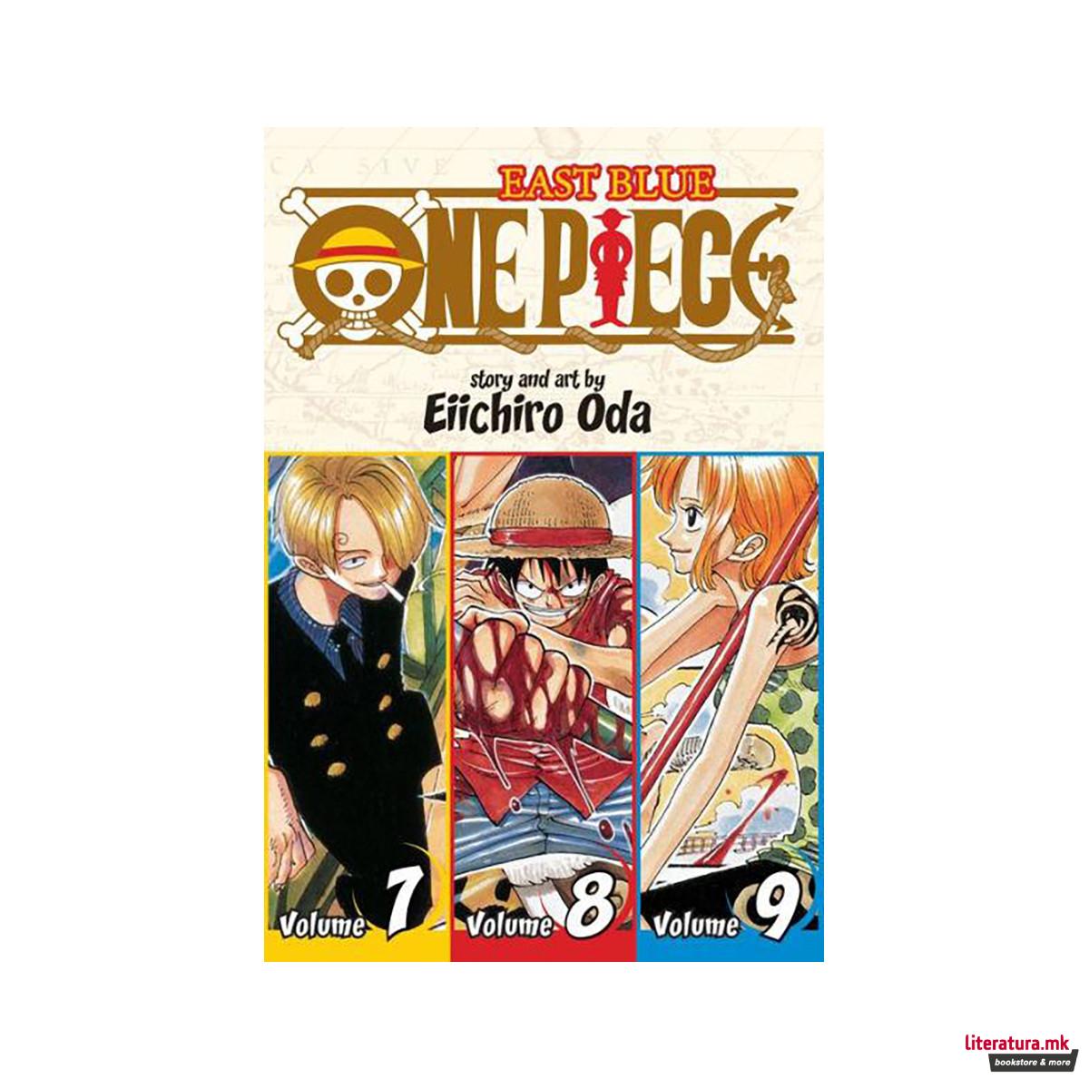 One Piece (Omnibus Edition), Vol. 3 : Includes vols. 7, 8 & 9 