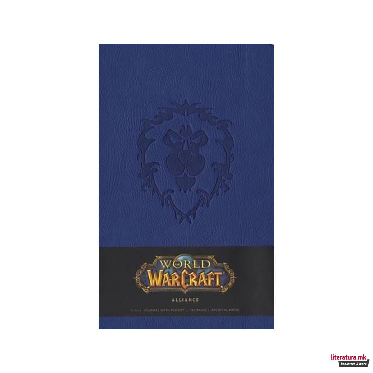 World of Warcraft Alliance Hardcover Blank Journal 