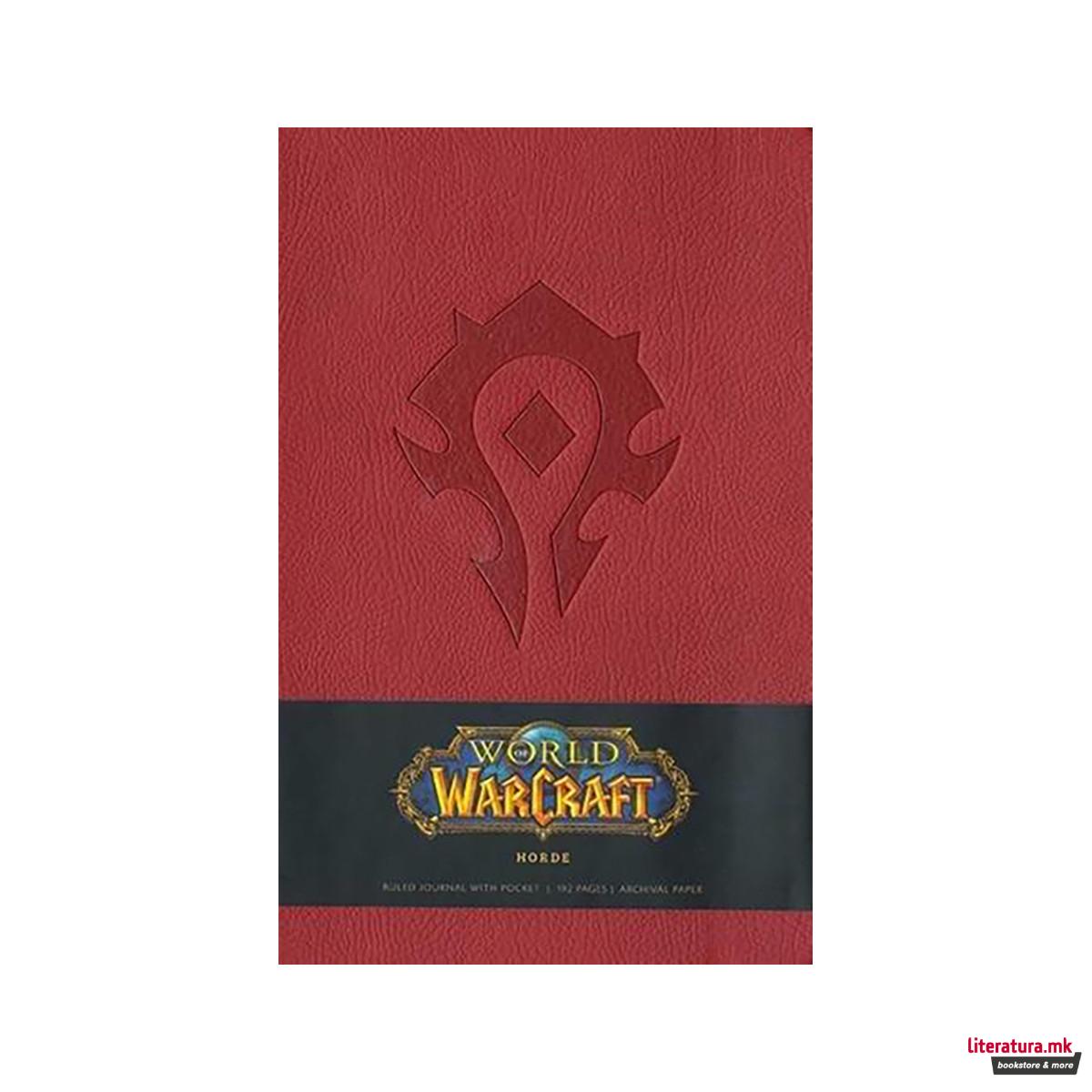 World of Warcraft Horde Hardcover Blank Journal 