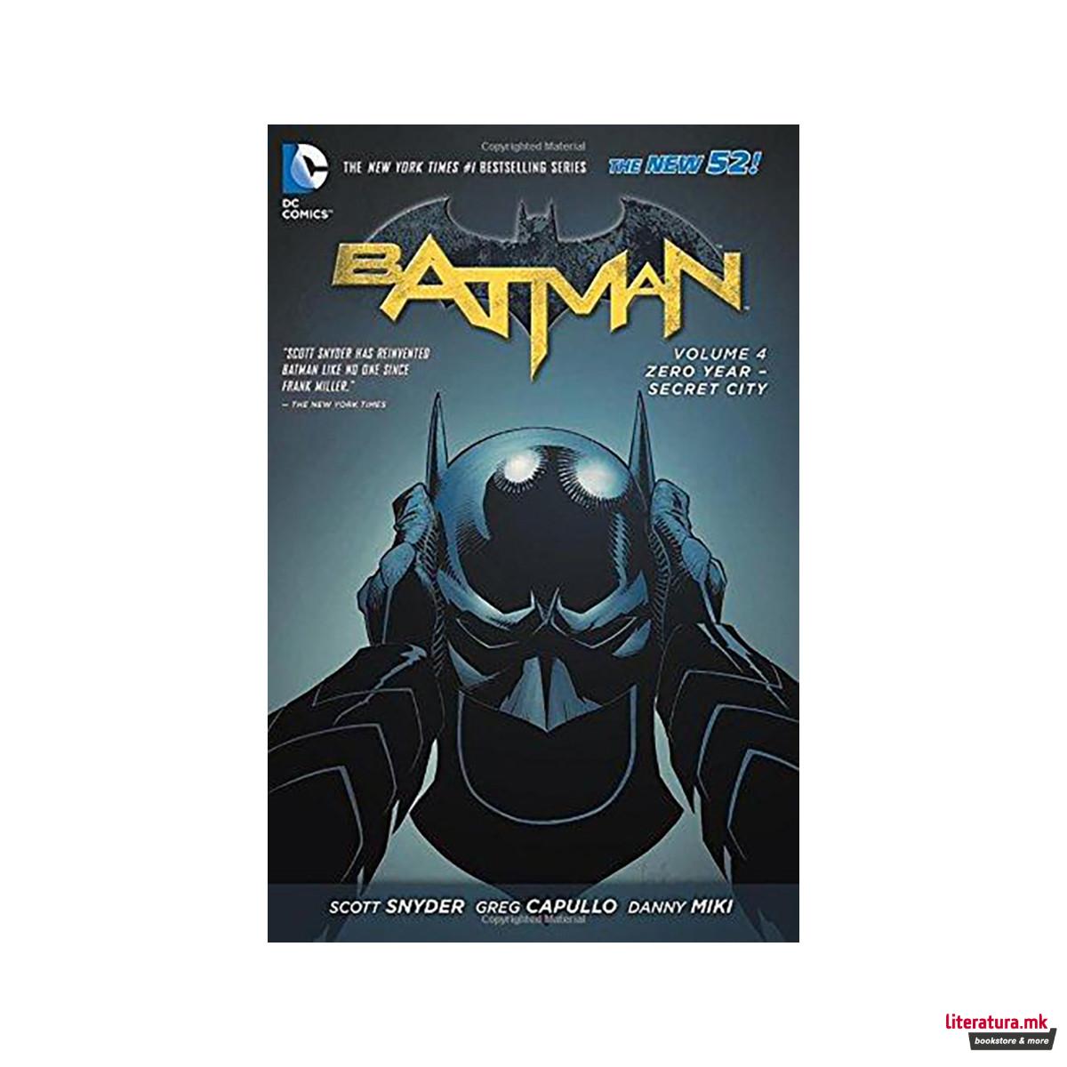 Batman Vol. 4 : Zero Year- Secret City (The New 52) 