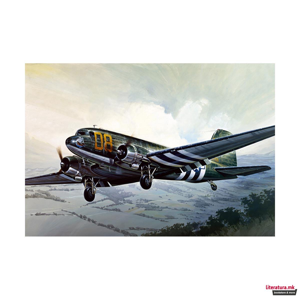 Макета, Aircraft, C-47 Skytrain, 1:72 