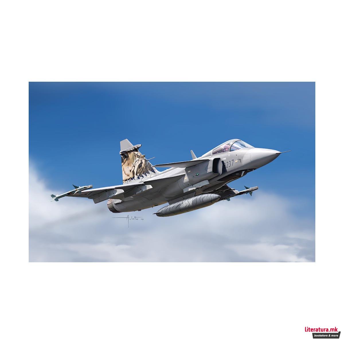 Макета, Aircraft, JAS 39 Gripen, 1:72 