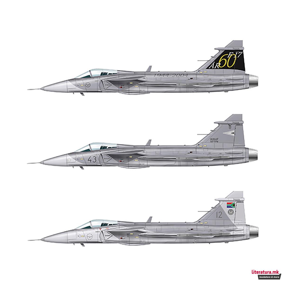 Макета, Aircraft, JAS 39 Gripen, 1:72 