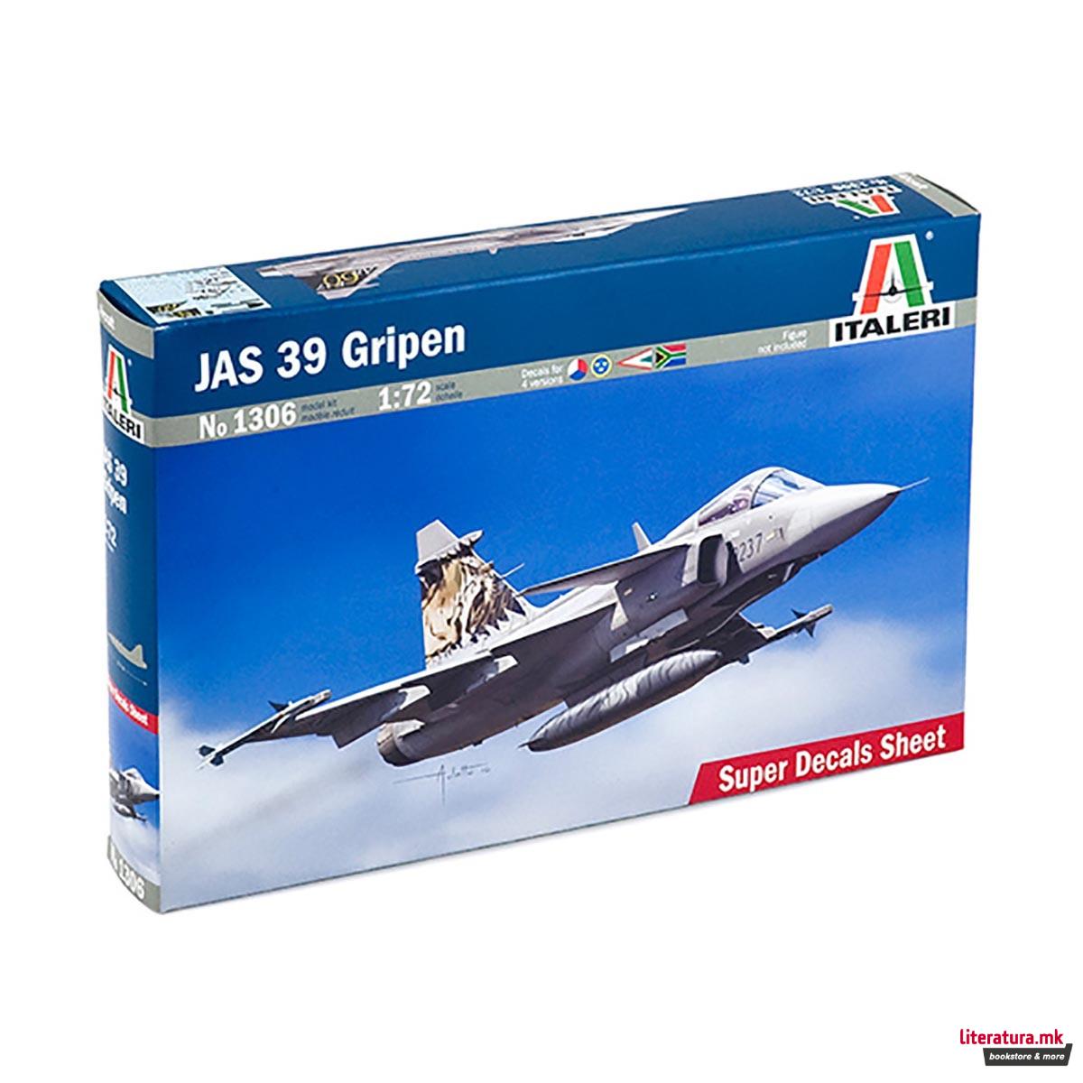 Макета, Aircraft, JAS 39 Gripen, 1:72 