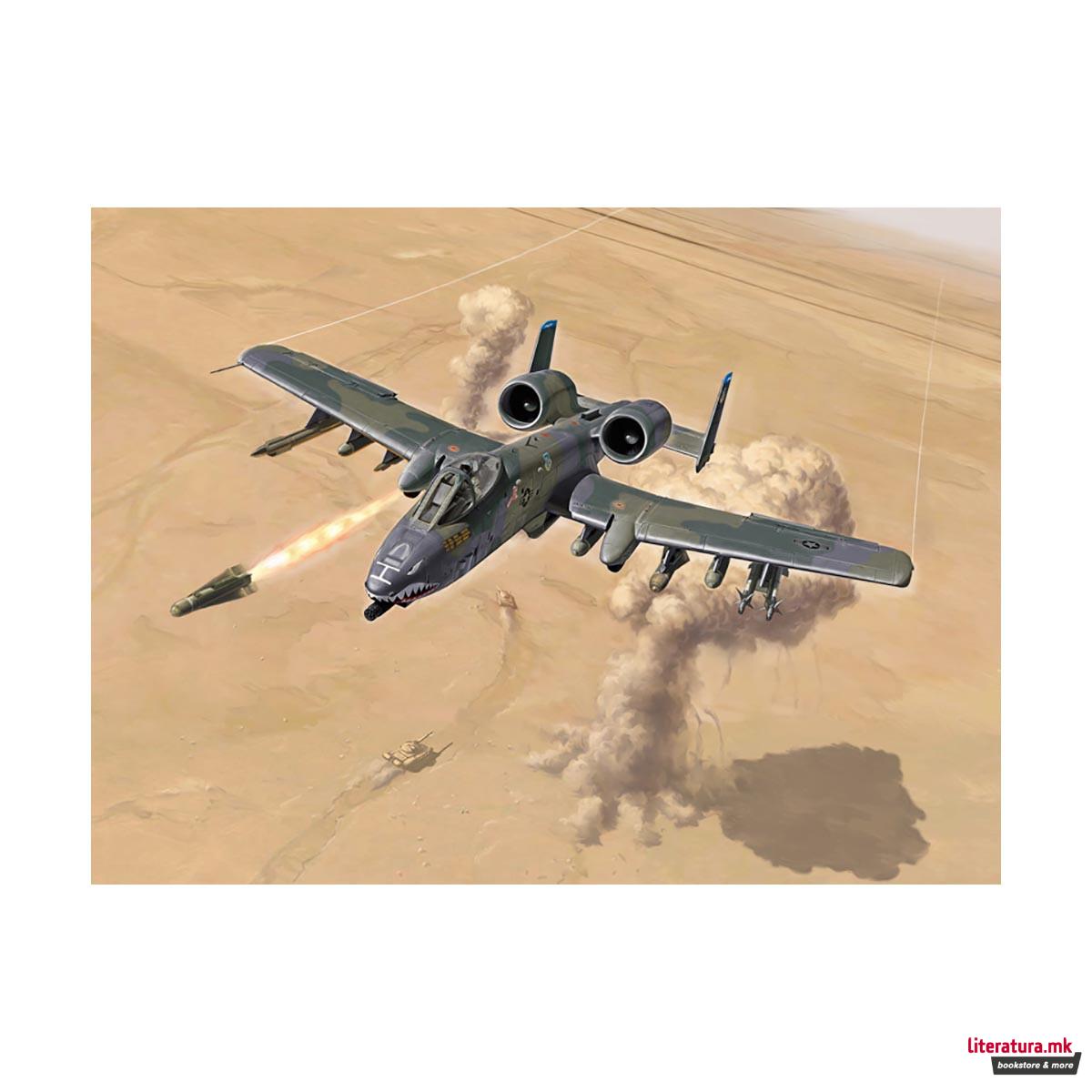 Макета, Aircraft, A-10 A/C Thunderbolt ll - Gulf War, 1:72 