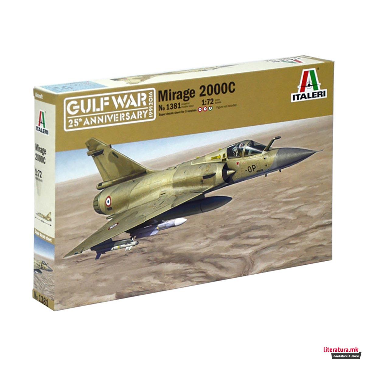 Макета, Aircraft, Mirage 2000C - Gulf War 25th Anniversary, 1:72 