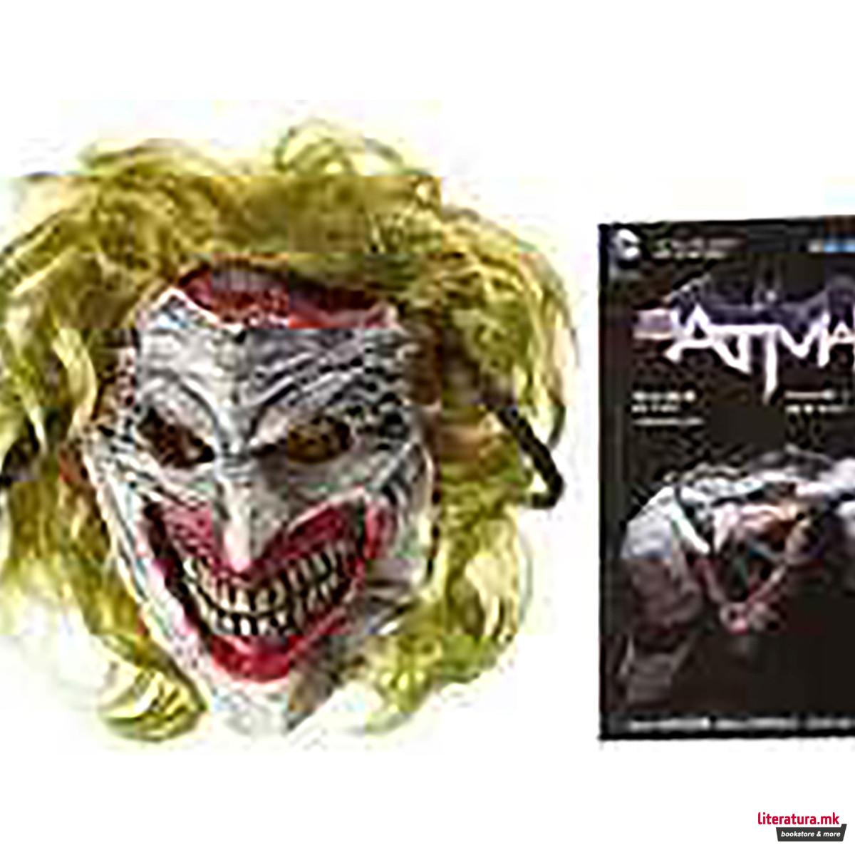 Batman: Death of the Family Book and Joker Mask Set 