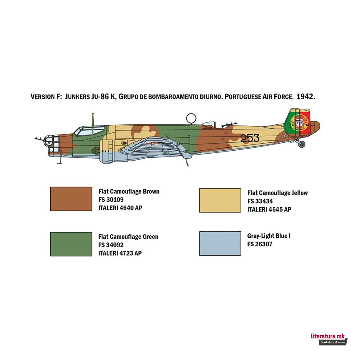 Макета, Aircraft, JU 86 E1/E2, 1:72 