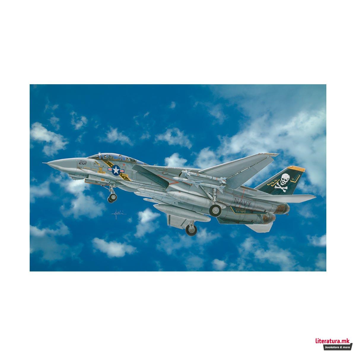 Макета, Aircraft, F-14A Tomcat, 1:48 