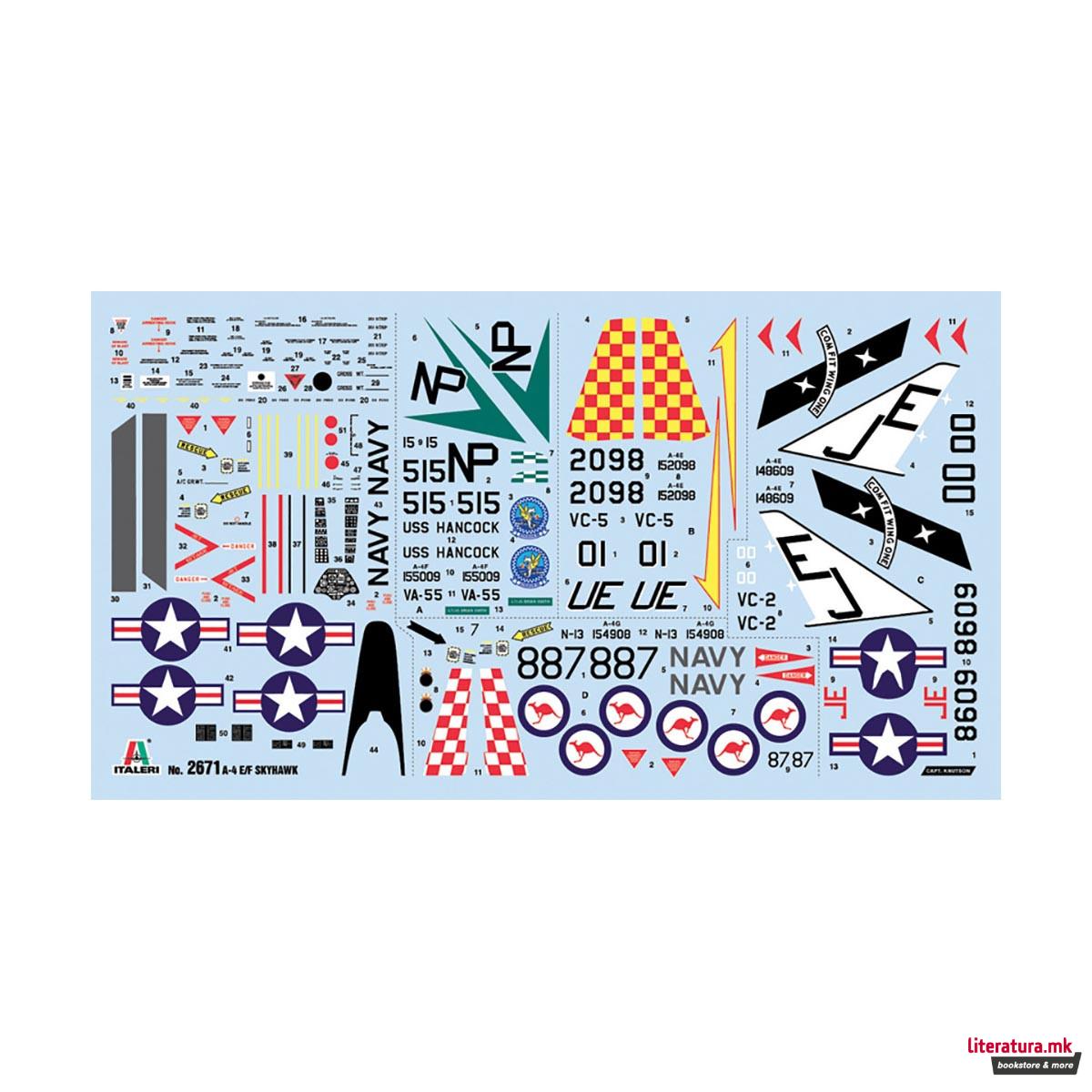 Макета, Aircraft, A-4 E/F/G Skyhawk, 1:48 