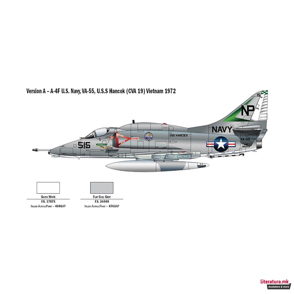 Макета, Aircraft, A-4 E/F/G Skyhawk, 1:48 