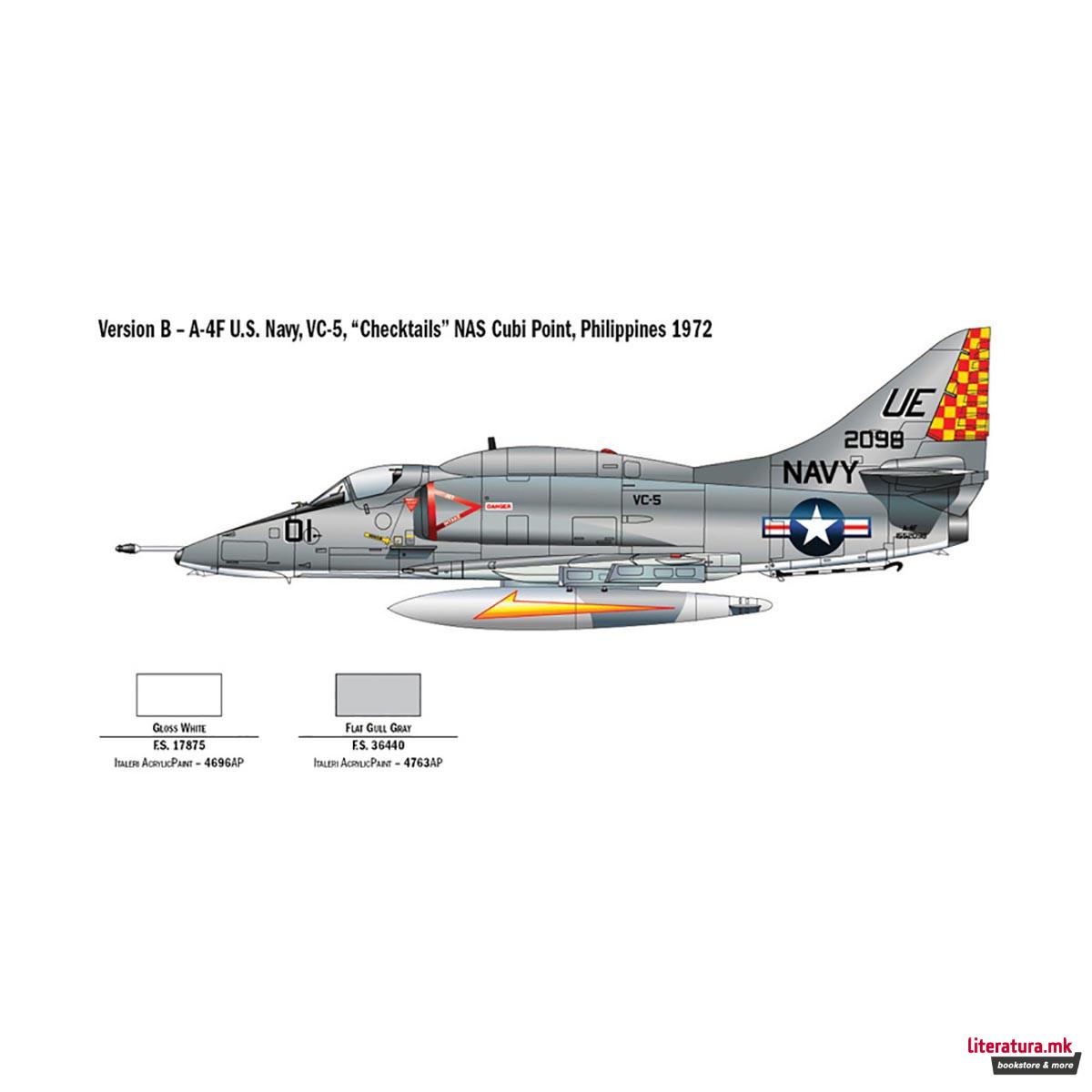 Макета, Aircraft, A-4 E/F/G Skyhawk, 1:48 