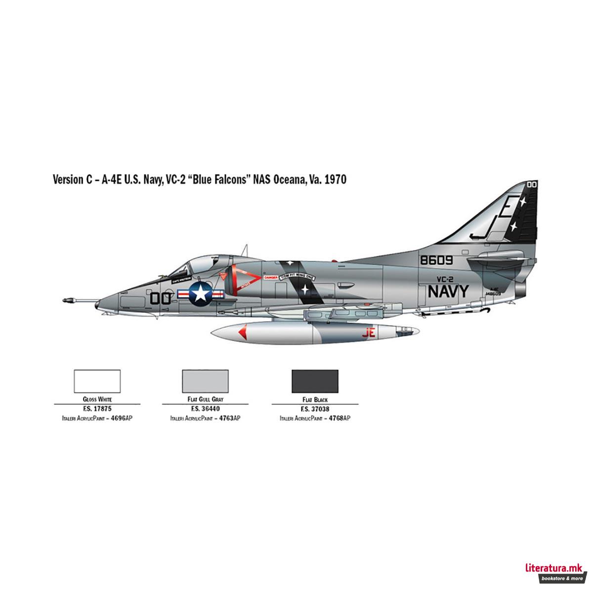 Макета, Aircraft, A-4 E/F/G Skyhawk, 1:48 