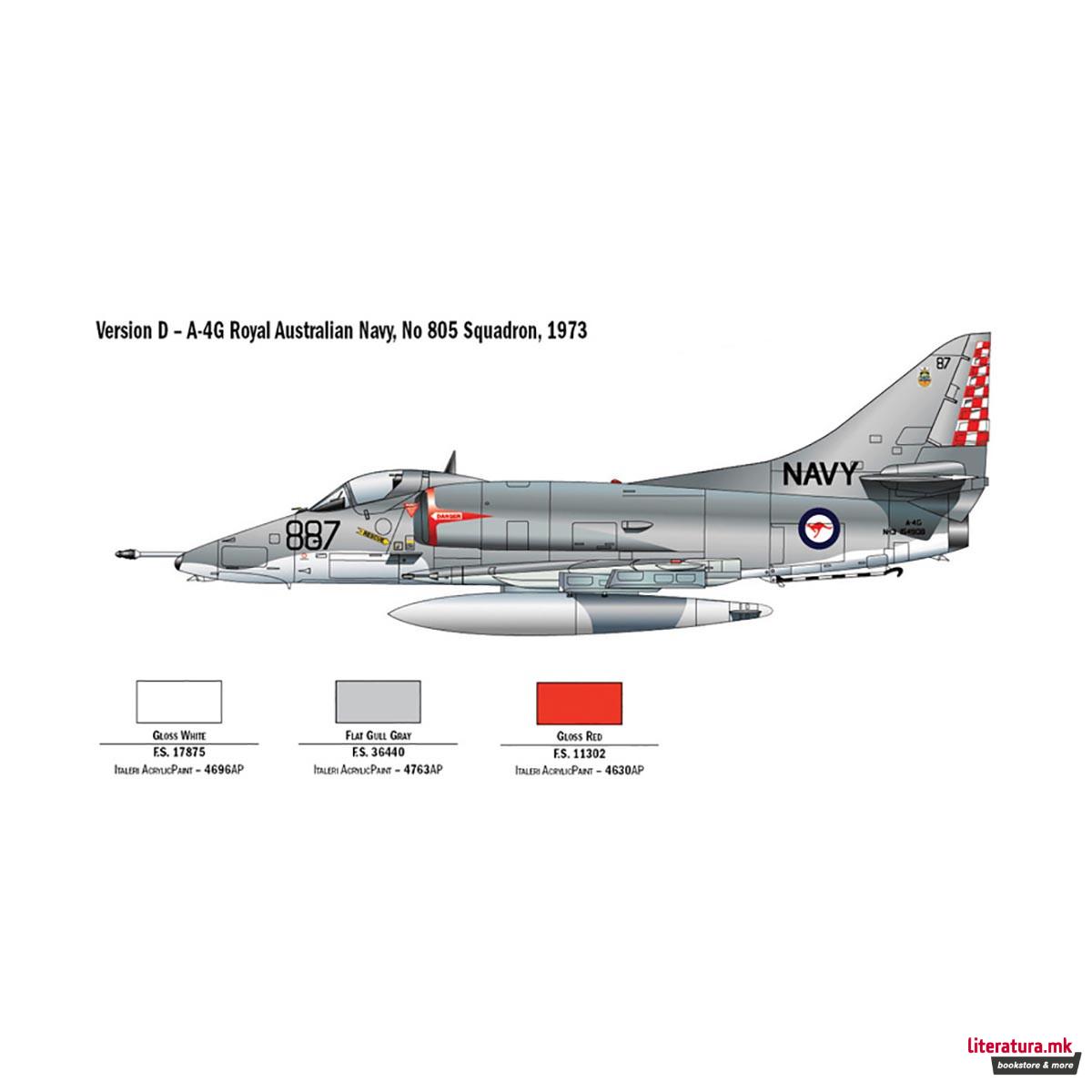 Макета, Aircraft, A-4 E/F/G Skyhawk, 1:48 