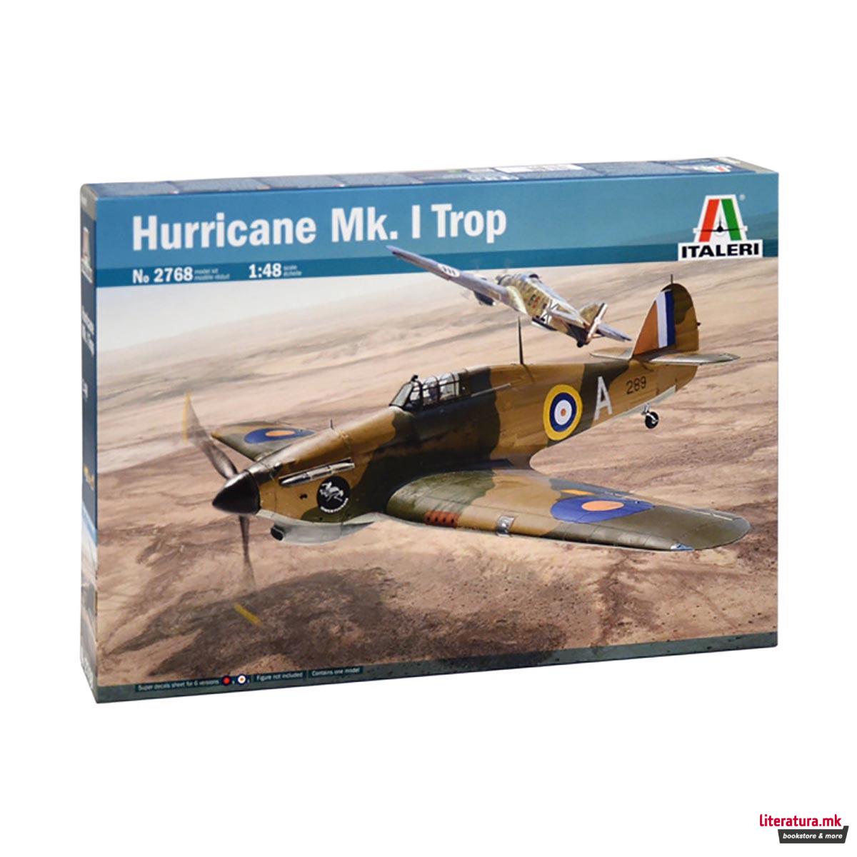 Макета, Aircraft, Hurricane Mk. I Trop, 1:48 