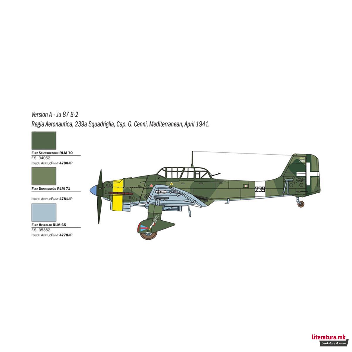 Макета, Aircraft, Ju 87 B-2/R-2