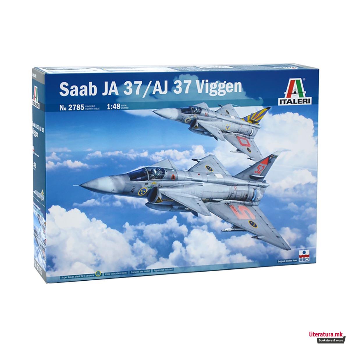 Макета, Aircraft, Saab JA 37/AJ 37 Viggen, 1:48 