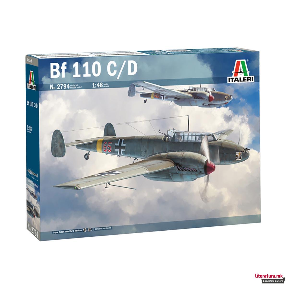 Макета, Aircraft, Messerchmitt BF 110 C/D, 1:48 