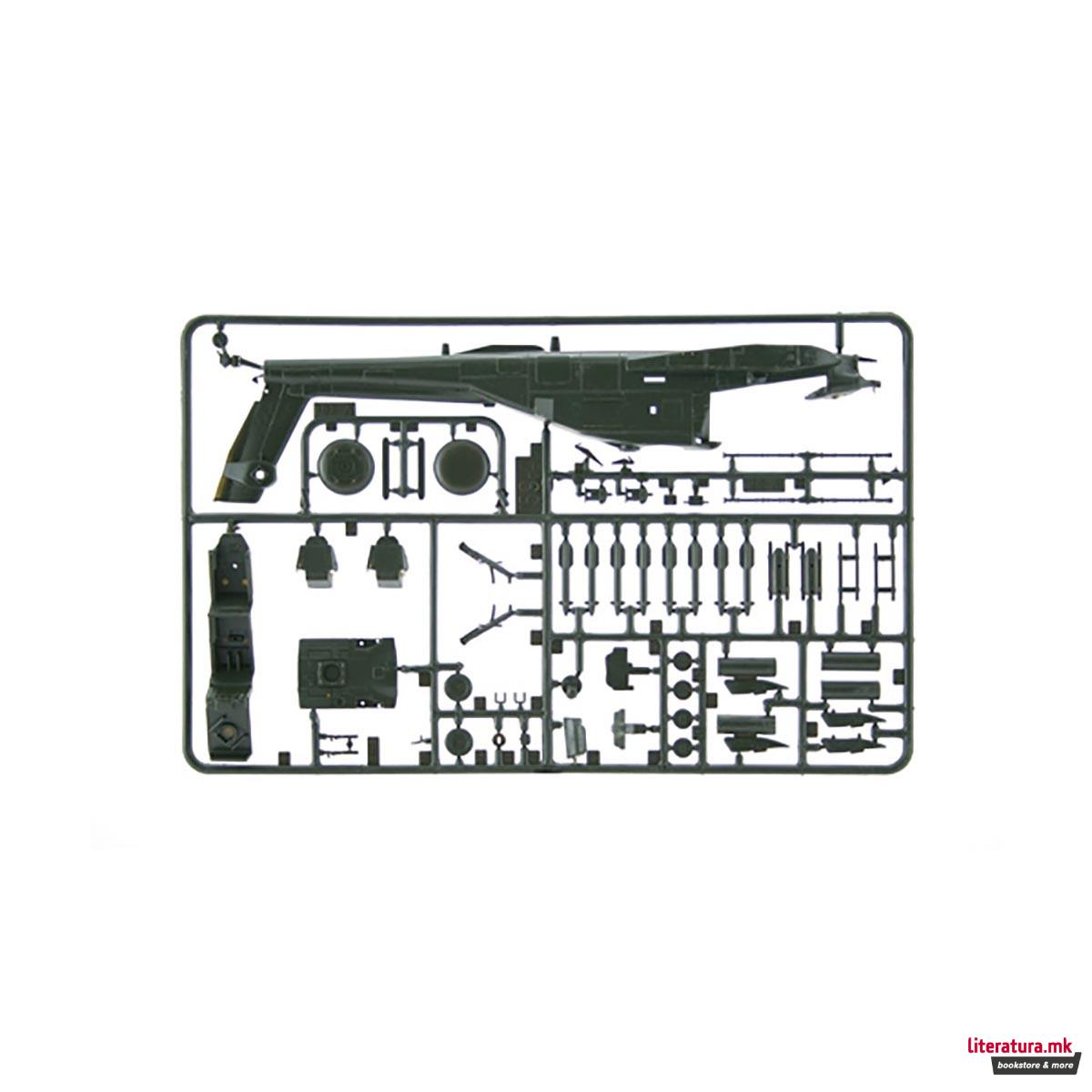 Макета, Helicopters, AH-64 Apache, 1:72 