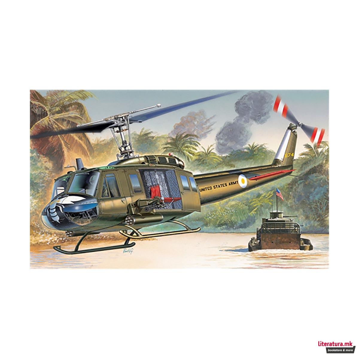 Макета, Helicopters, UH-1D Slick, 1:72 