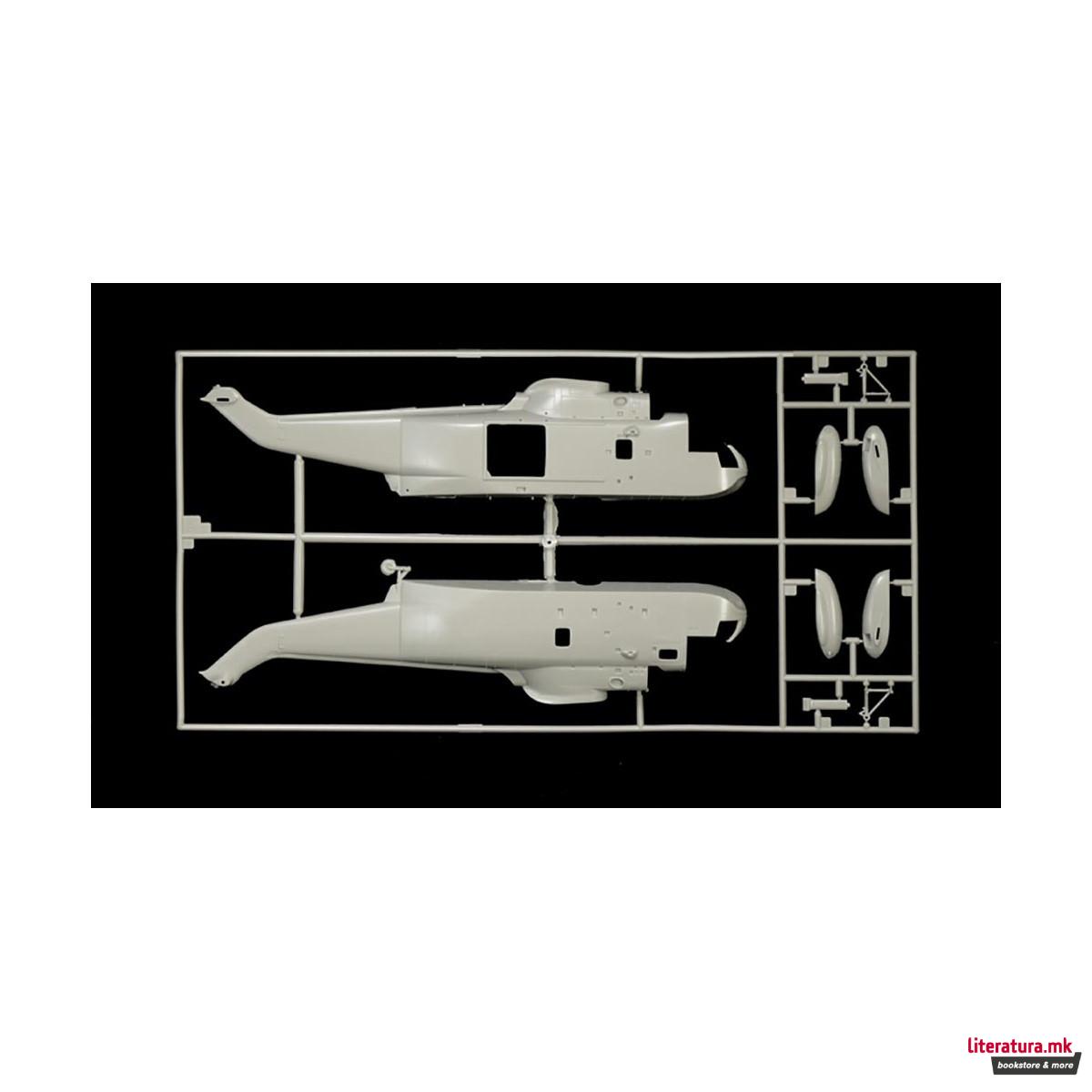 Макета, Helicopters, SH-3D Sea King Apollo Recovery, Moon Landing 50th Anniversary, 1:72 