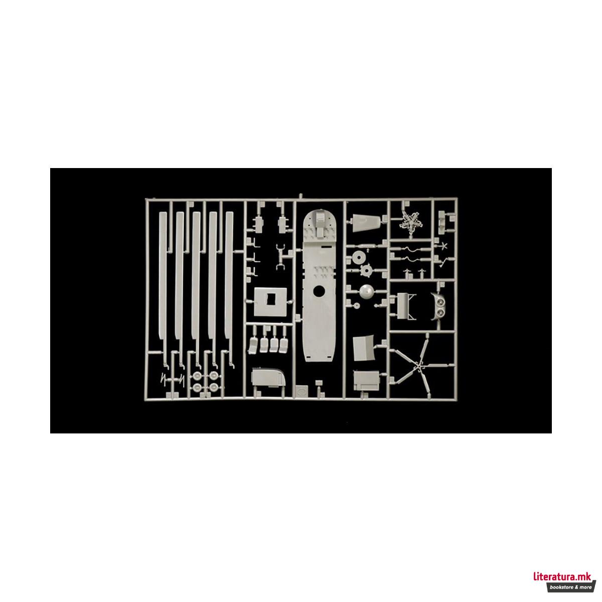 Макета, Helicopters, SH-3D Sea King Apollo Recovery, Moon Landing 50th Anniversary, 1:72 