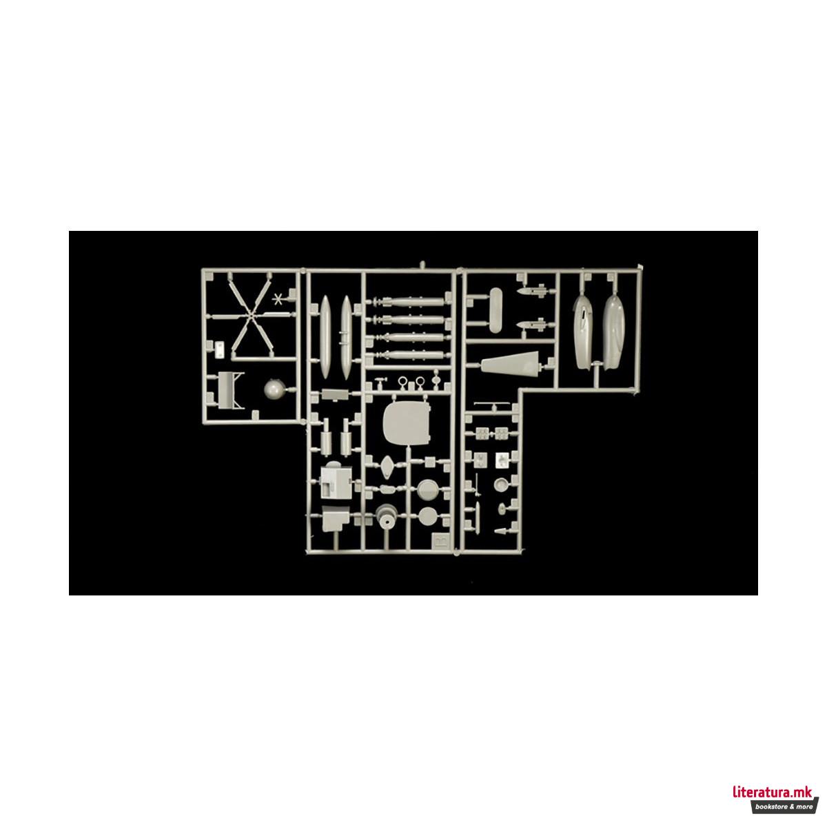 Макета, Helicopters, SH-3D Sea King Apollo Recovery, Moon Landing 50th Anniversary, 1:72 