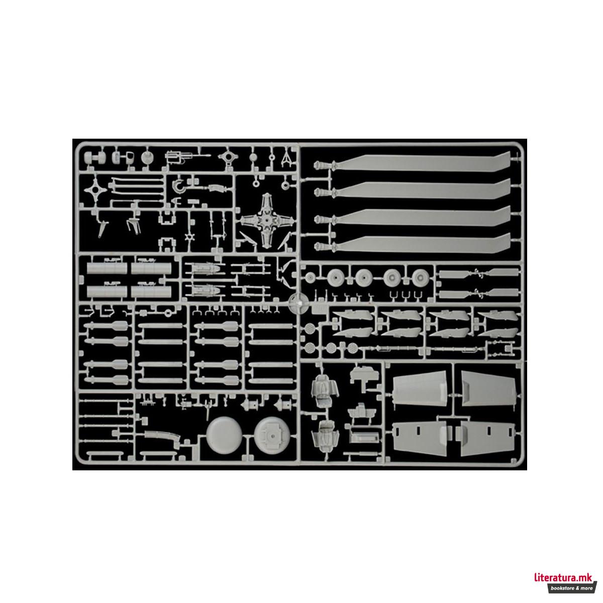 Макета, Helicopters, AH-64D Apache Longbow, 1:48 