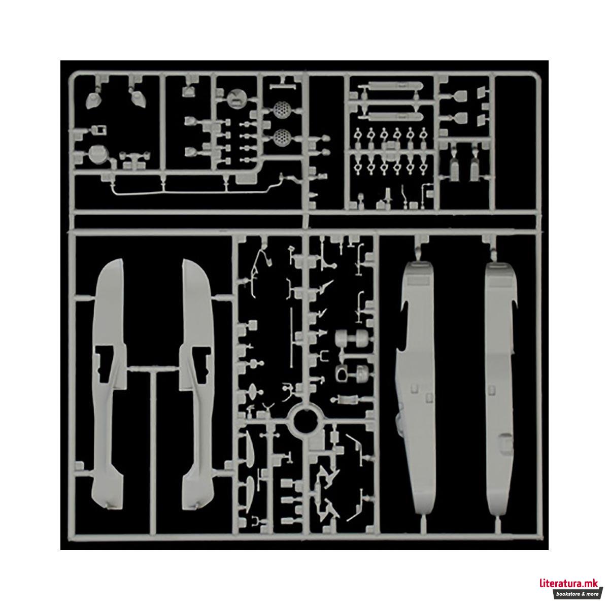 Макета, Helicopters, AH-64D Apache Longbow, 1:48 