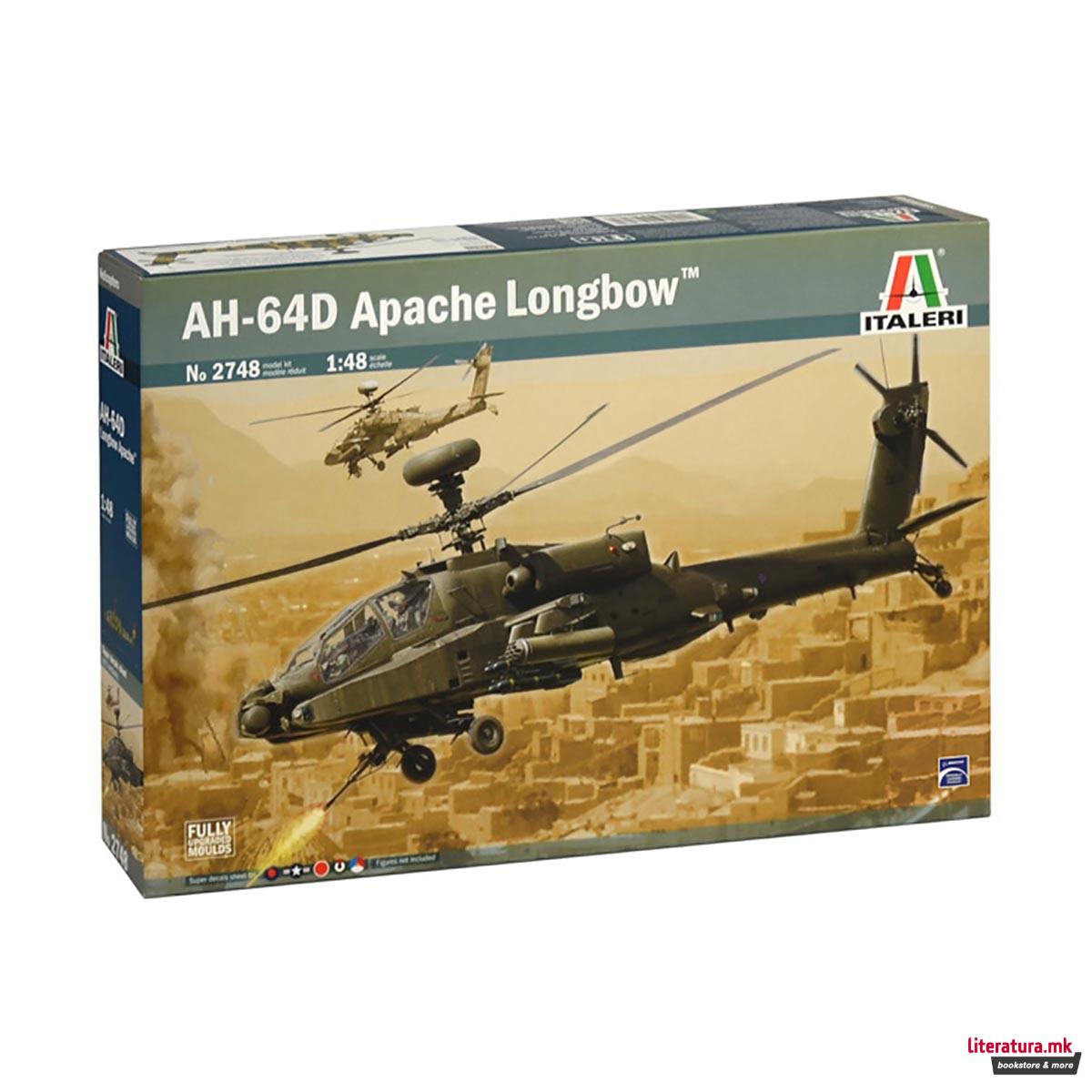 Макета, Helicopters, AH-64D Apache Longbow, 1:48 