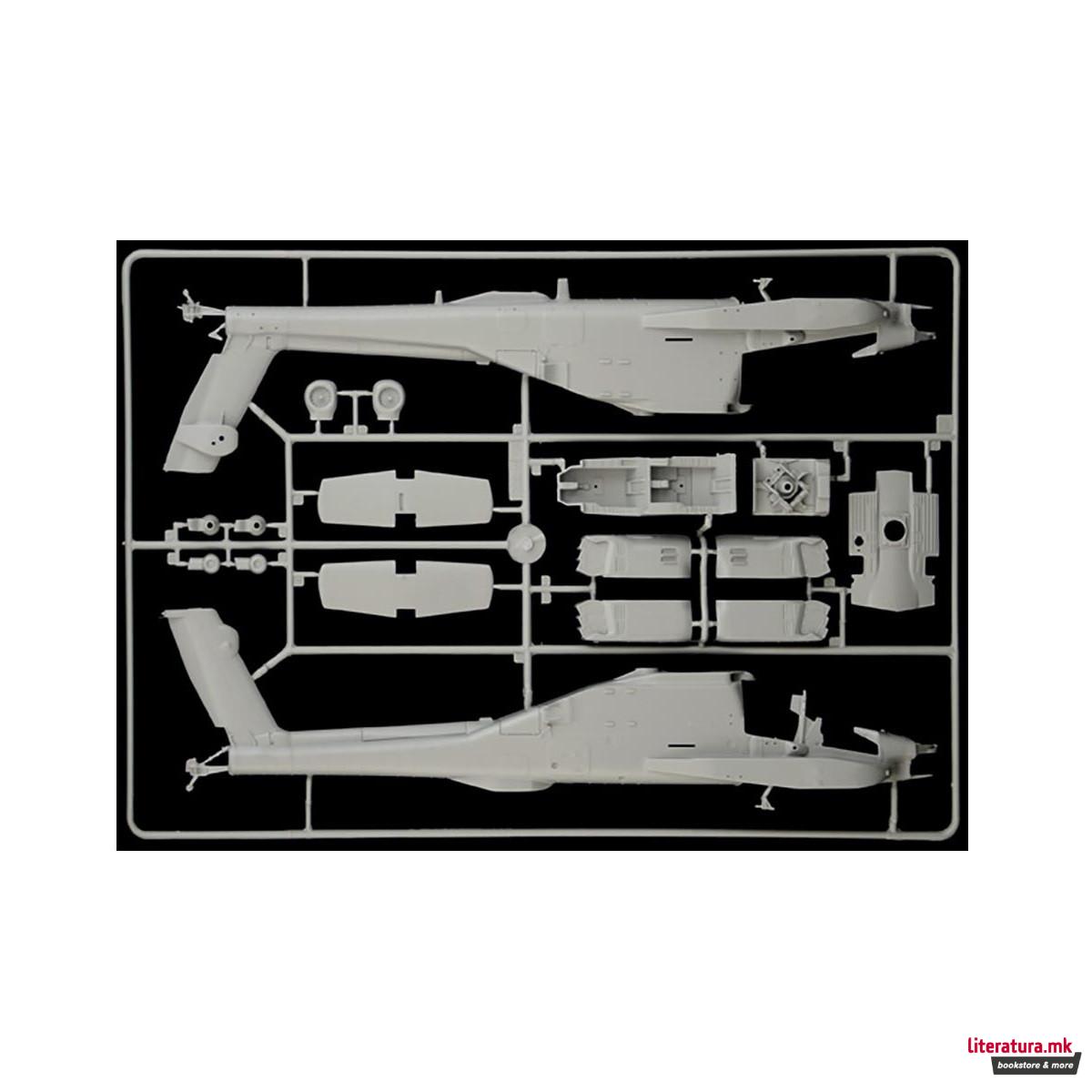Макета, Helicopters, AH-64D Apache Longbow, 1:48 