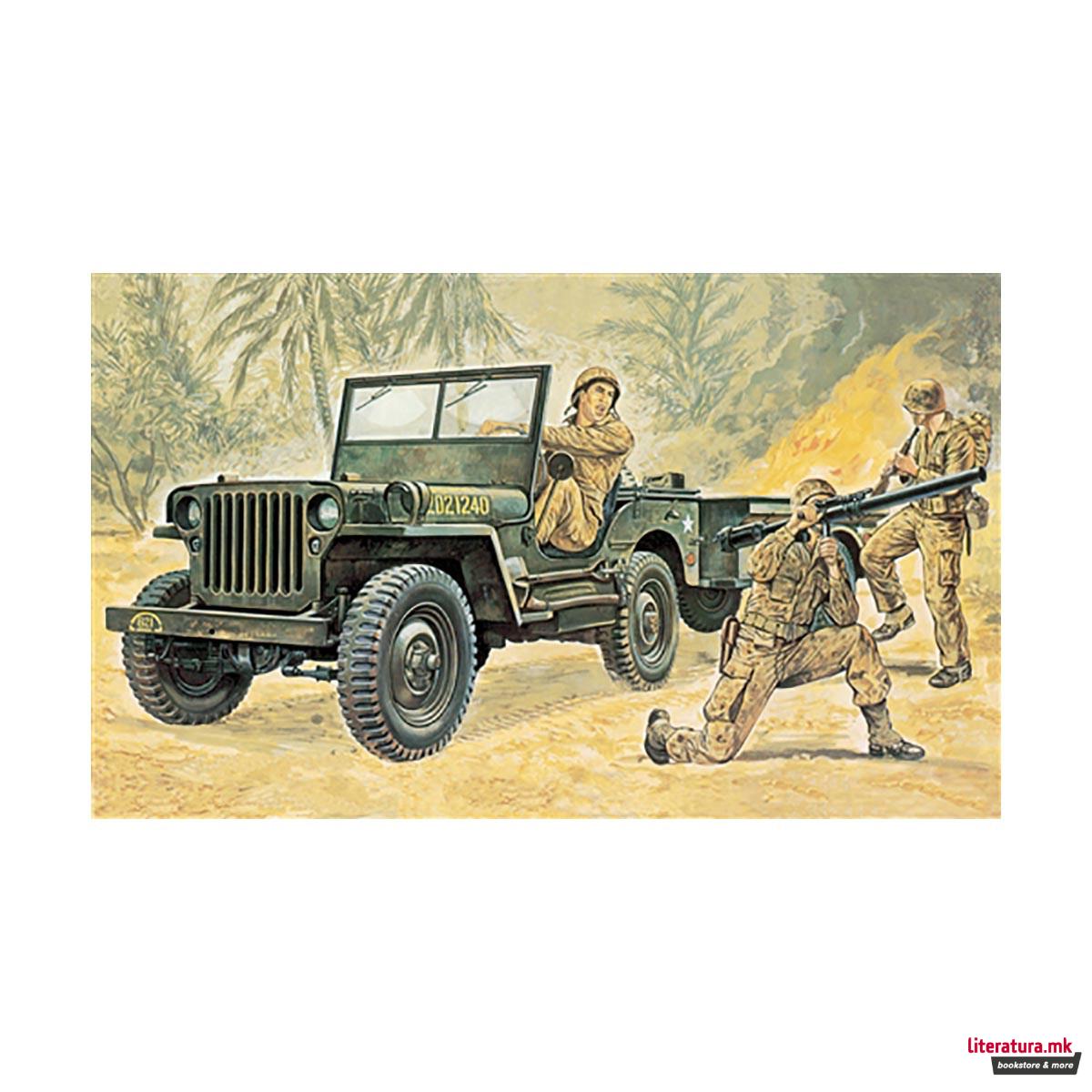 Макета, Military Vehicles, JEEP, 1:35 