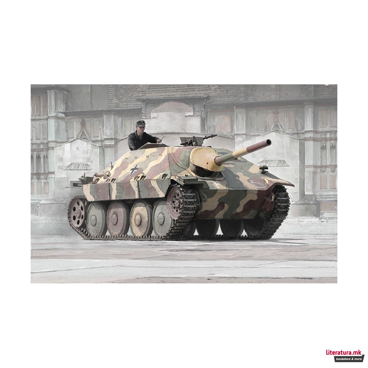 Макета, Military Vehicles, Jagdpanzer 38(t) Hetzer, 1:35 