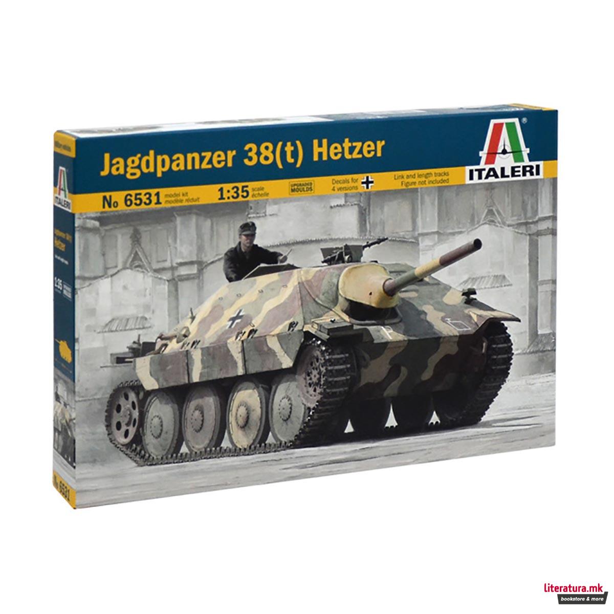 Макета, Military Vehicles, Jagdpanzer 38(t) Hetzer, 1:35 