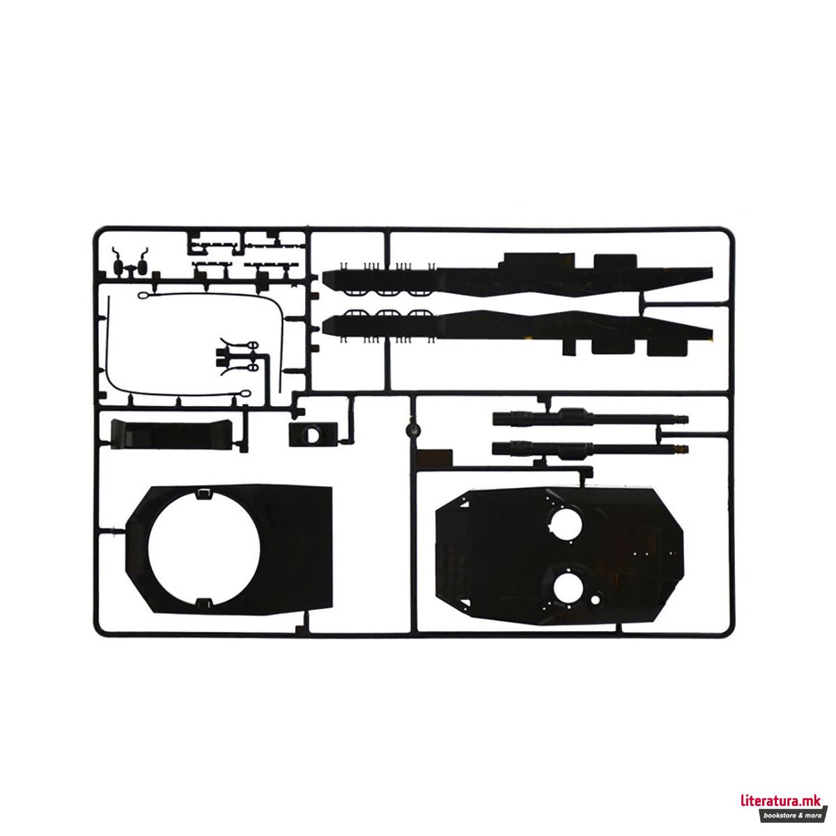 Макета, Military Vehicles, Leopard 2A4, 1:35 
