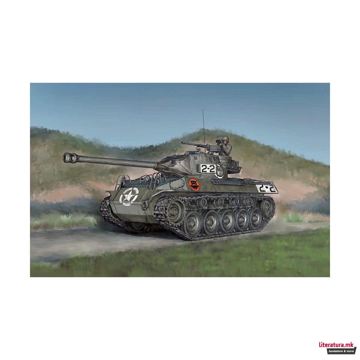 Макета, Military Vehicles, M18 Hellcat - Warlord, 1:56 