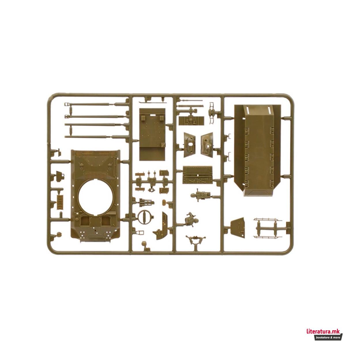 Макета, Military Vehicles, M18 Hellcat - Warlord, 1:56 
