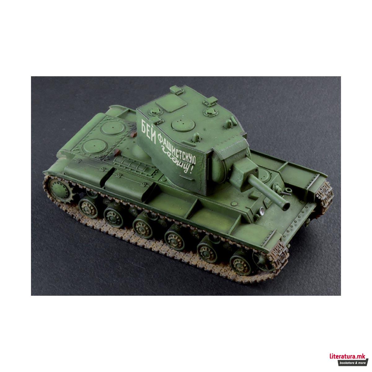 Макета, Military Vehicles, KV-1/KV-2 - Warlord, 1:56 