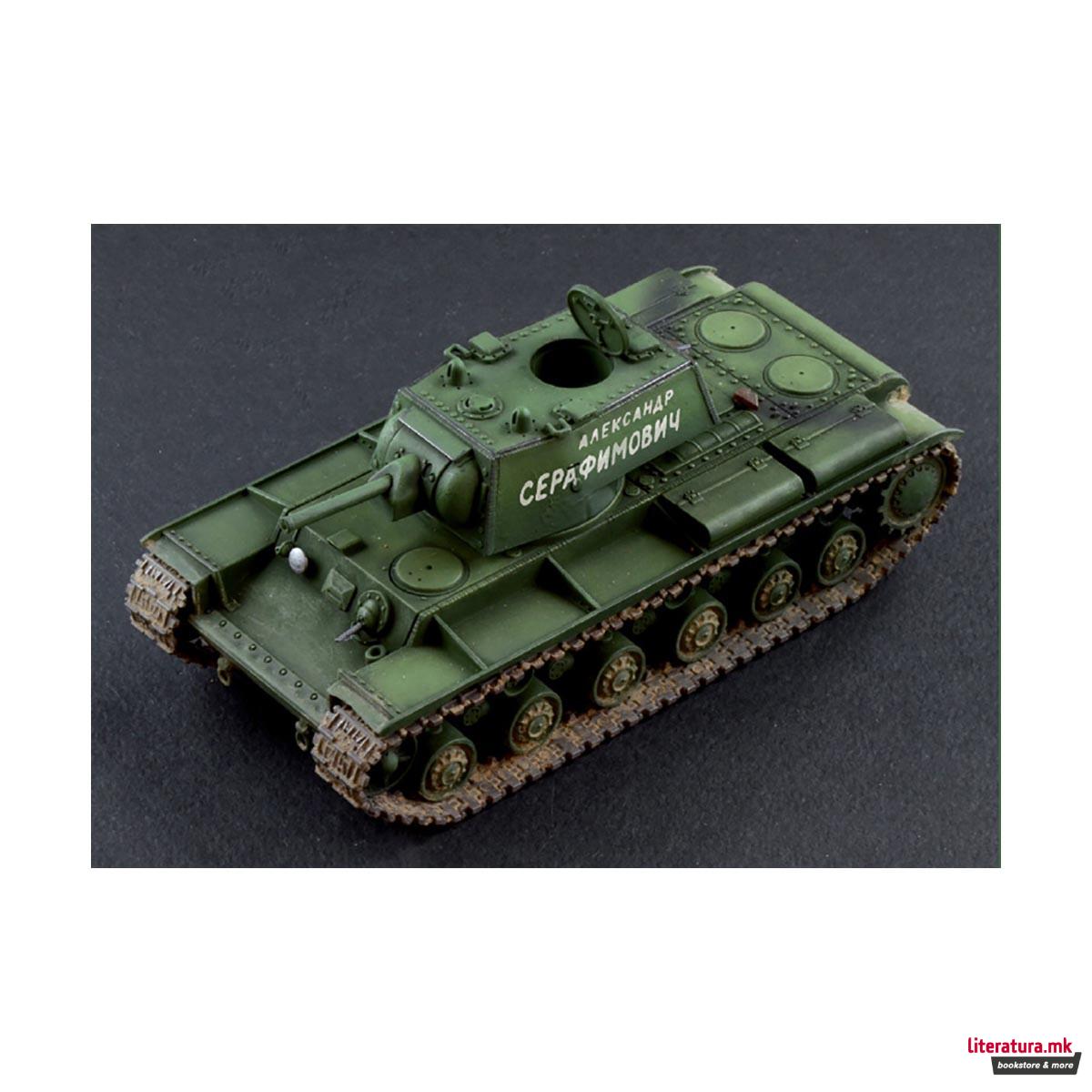 Макета, Military Vehicles, KV-1/KV-2 - Warlord, 1:56 
