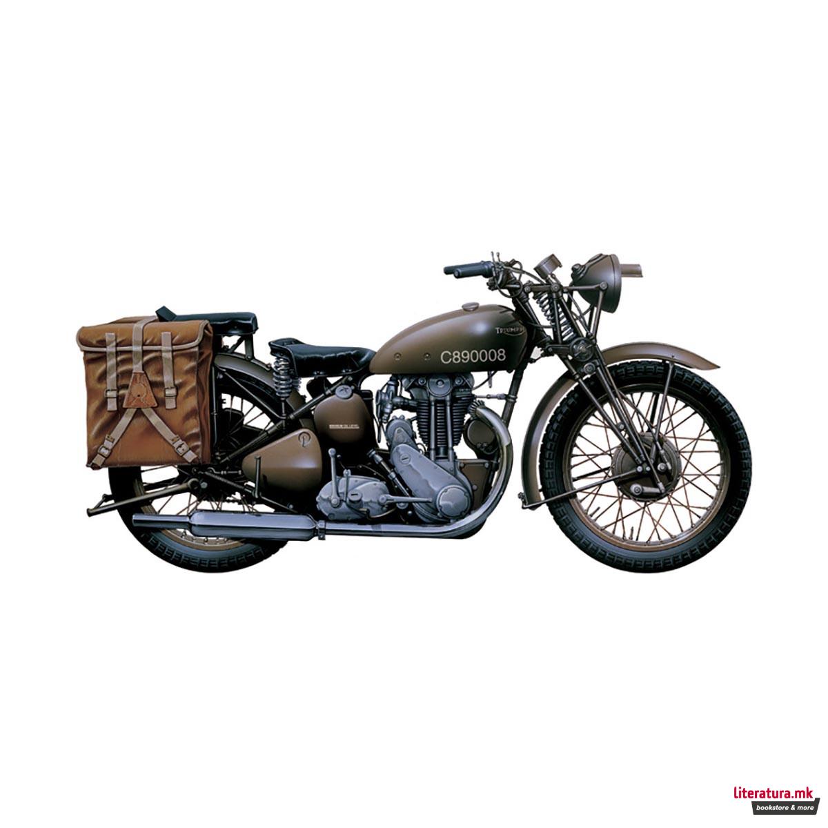 Макета, Cars and Bikes, Triumph 3WH, 1:9 