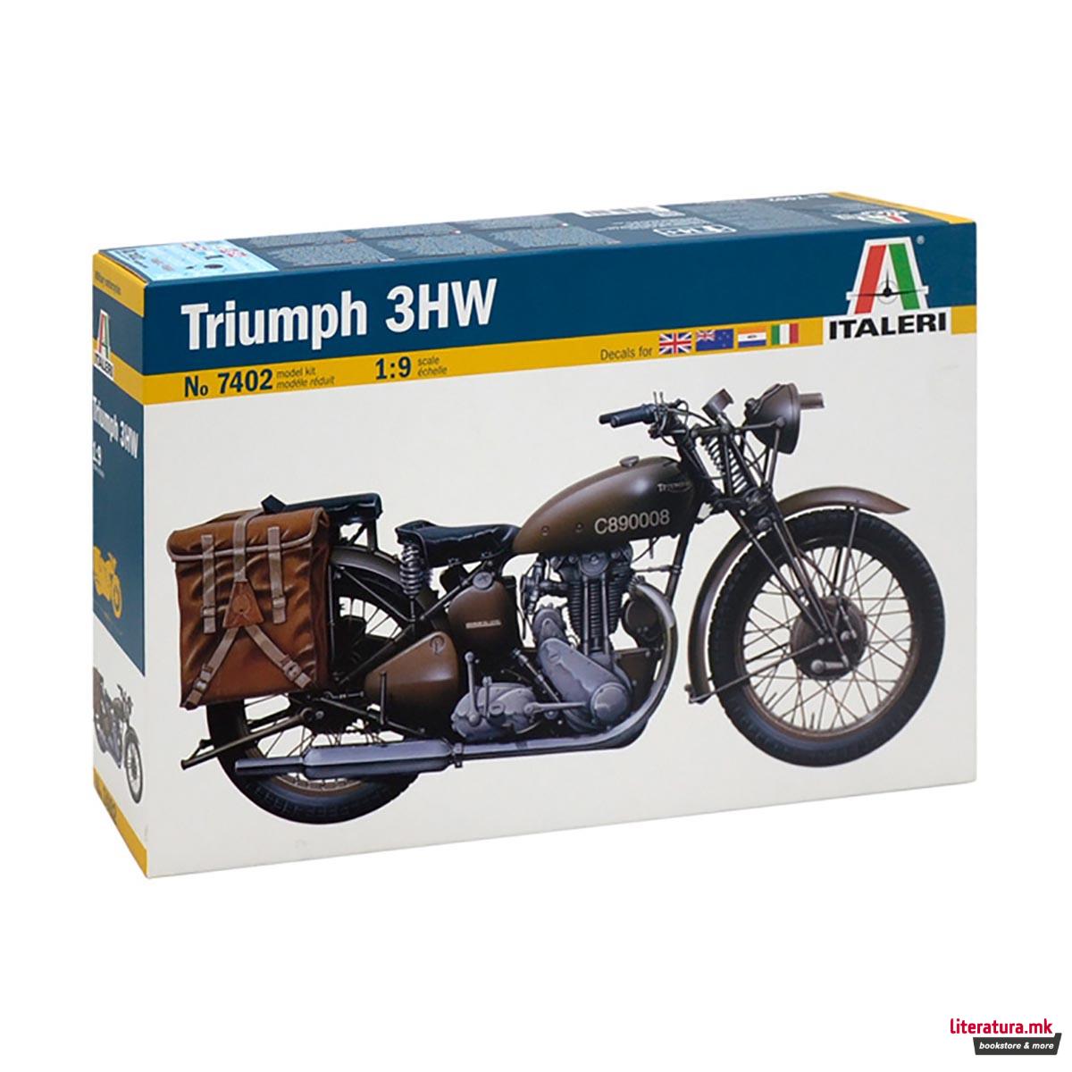 Макета, Cars and Bikes, Triumph 3WH, 1:9 