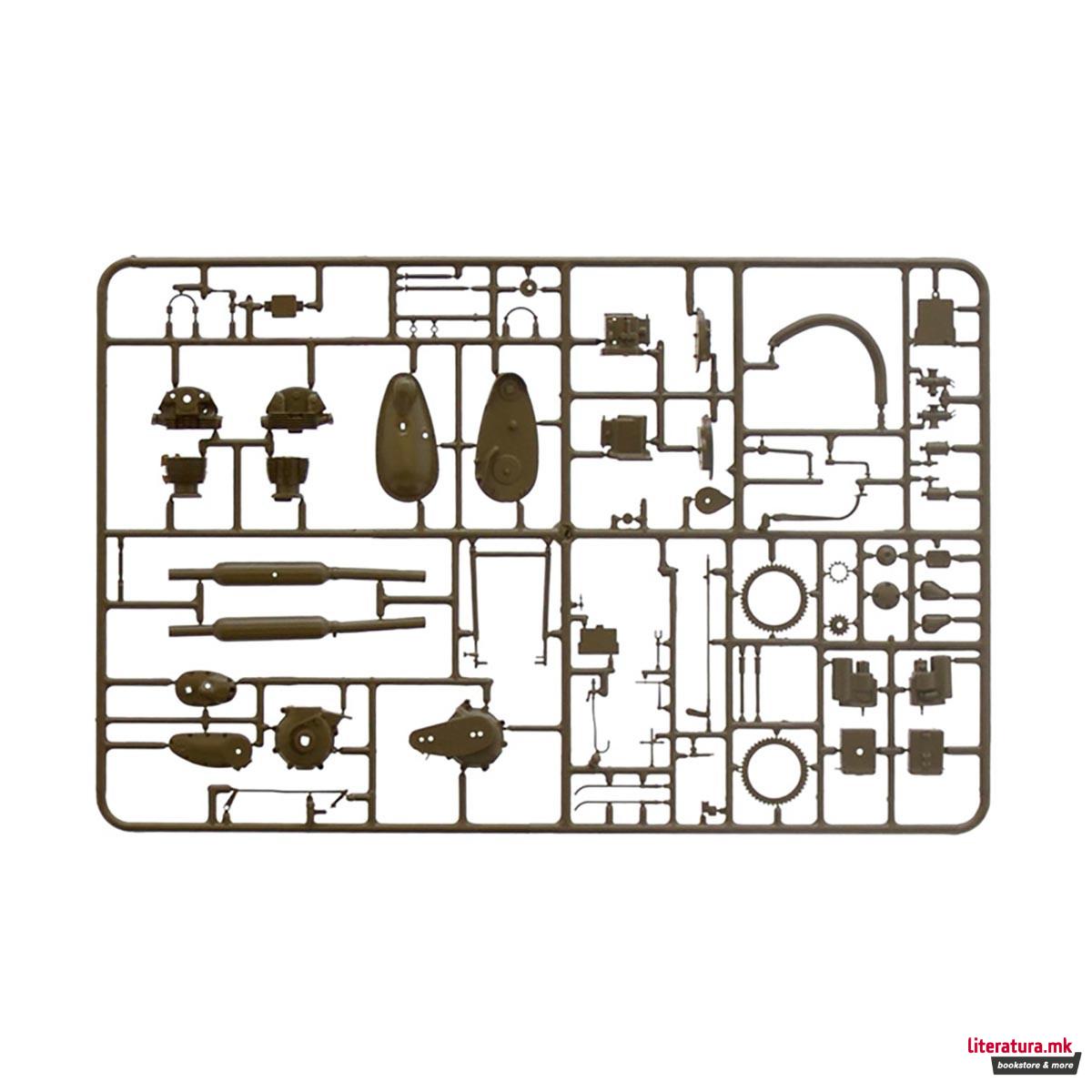 Макета, Cars and Bikes, Triumph 3WH, 1:9 