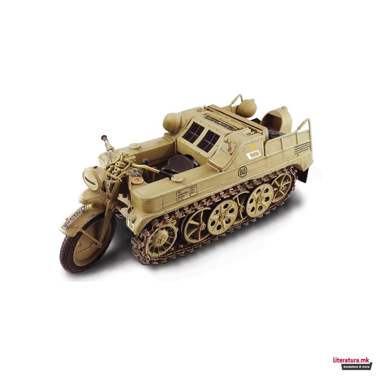Макета, Military Vehicles, Sd.Kfz. 2 Kettenkraftrad Typ HK 101, 1:9