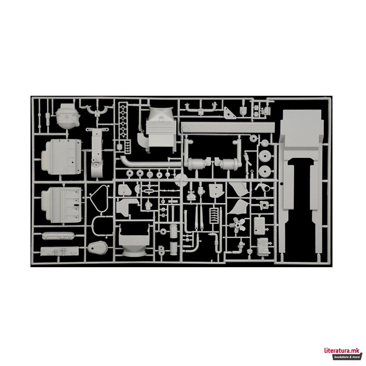 Макета, Military Vehicles, Sd.Kfz. 2 Kettenkraftrad Typ HK 101, 1:9