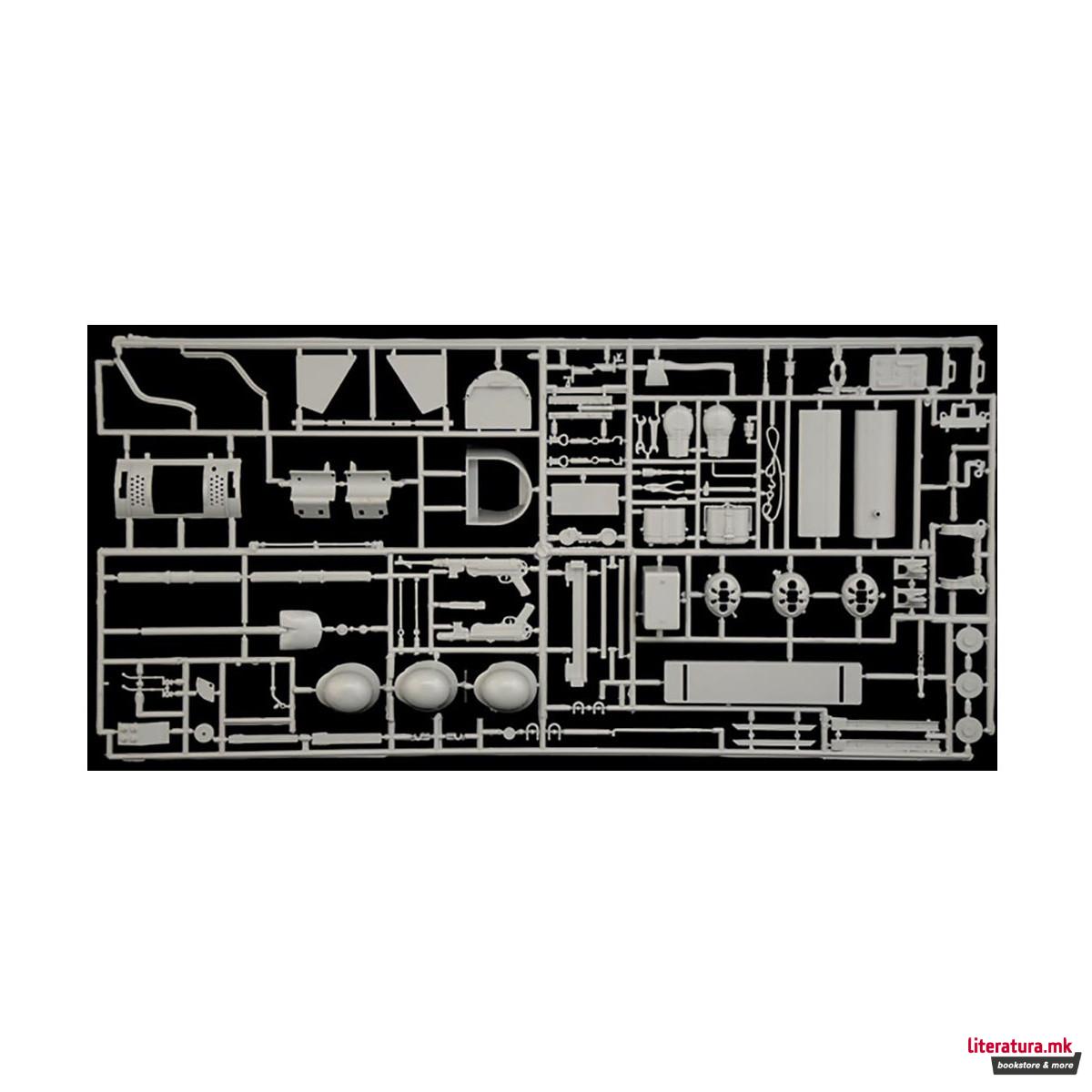 Макета, Military Vehicles, Sd.Kfz. 2 Kettenkraftrad Typ HK 101, 1:9