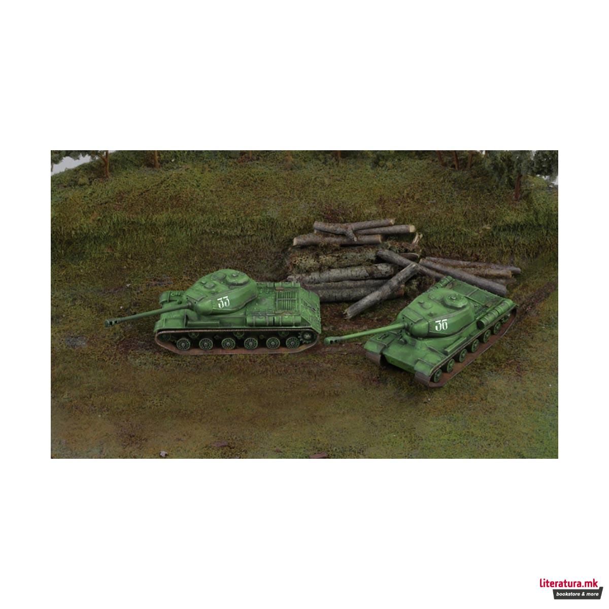 Макета, Military Vehicles - Fast Assembly, IS-2, 1:72
