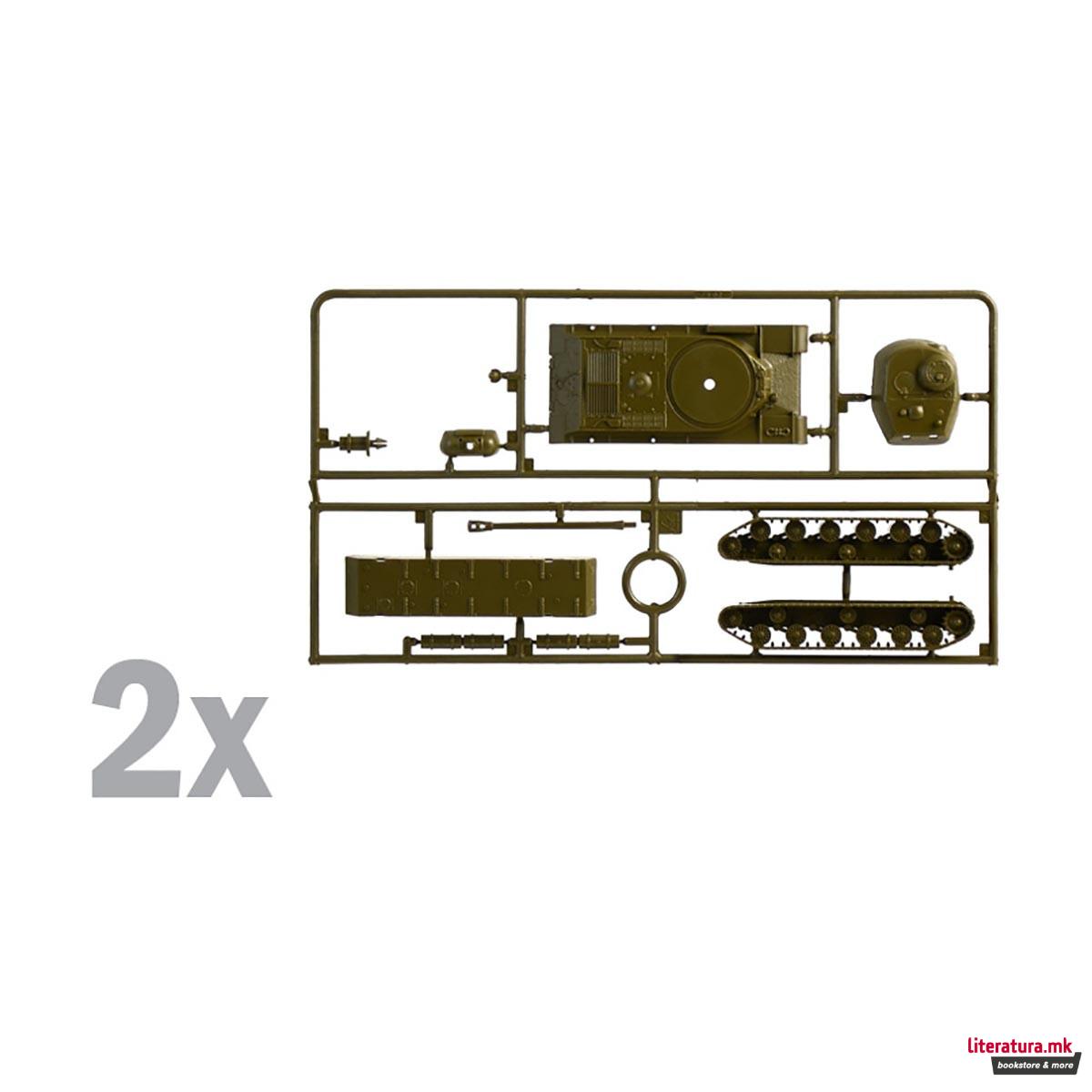 Макета, Military Vehicles - Fast Assembly, IS-2, 1:72