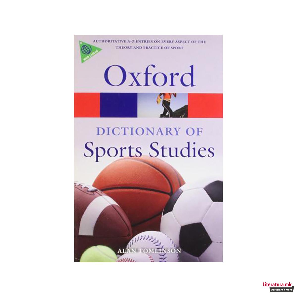 A Dictionary of Sports Studies 